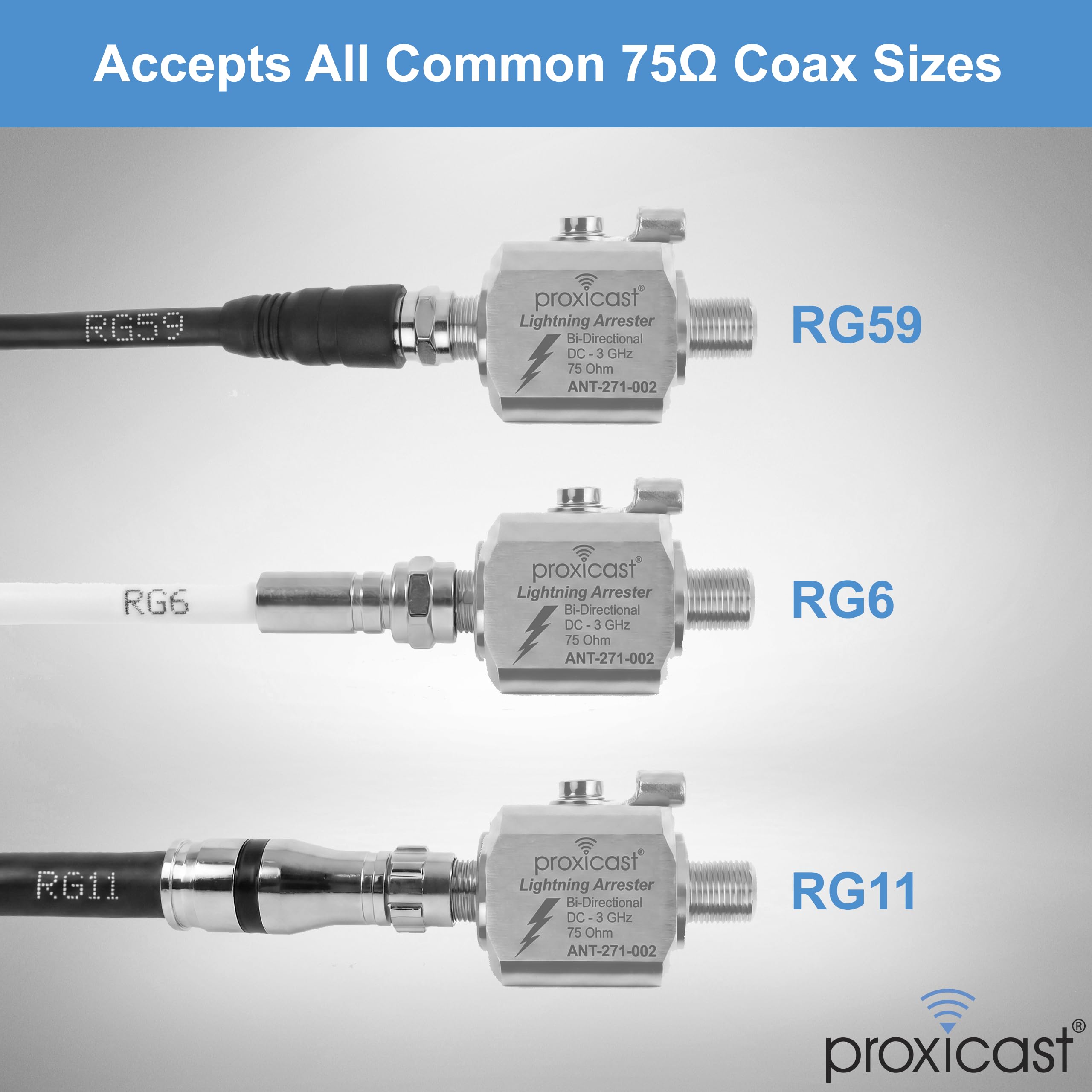 Amazon.com: Proxicast Coaxial Lightning Arrester/Suppressor with